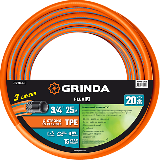   Grinda PROLine FLEX 3- , 25 ,  1/2" - 15  / (429008-1/2-15) 